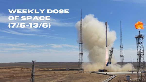 Weekly Dose of Space (7/6-13/6)
