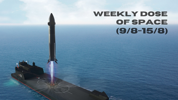 Weekly Dose of Space (9/8-15/8)
