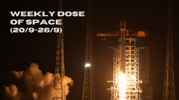 Weekly Dose of Space (20/9-26/9)