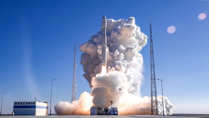 Kinetica-1 lifting off from its launchpad. ©CAS Space
