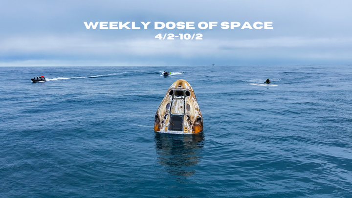 Weekly Dose of Space (4/2-10/2)
