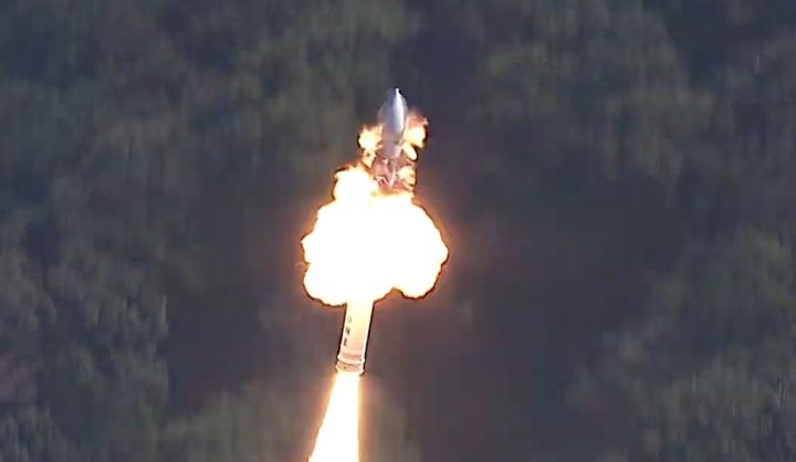 KAIROS during its rapid unscheduled disassembly.