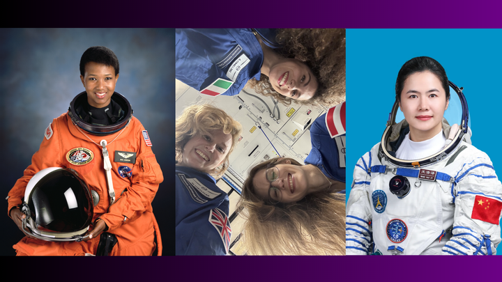 Celebrating International Women's Day in Space!
