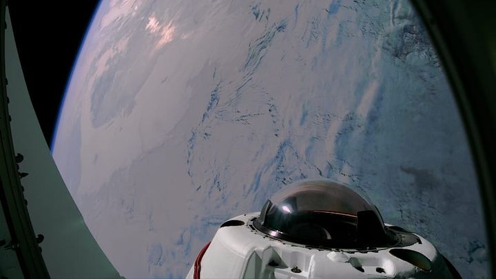 One of the Earth's poles as seen by Crew Dragon during Fram2. ©SpaceX