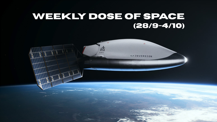 Weekly Dose of Space (28/9-4/10)