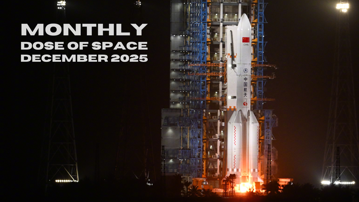 Monthly Dose of Space - December 2025