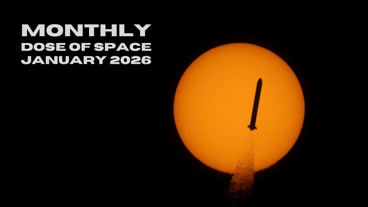 Monthly Dose of Space - January 2026