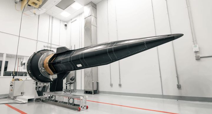 'DART AE' during pre-flight processing in February 2026. ©Rocket Lab