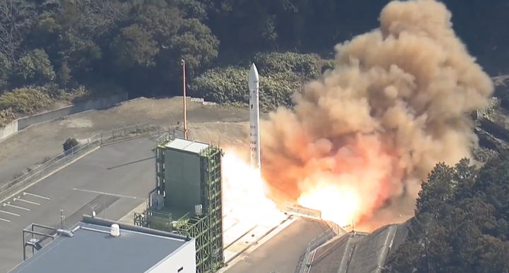 KAIROS lifting off from Spaceport Kii on March 5th 2026. ©YOMIURI TELECASTING CORPORATION