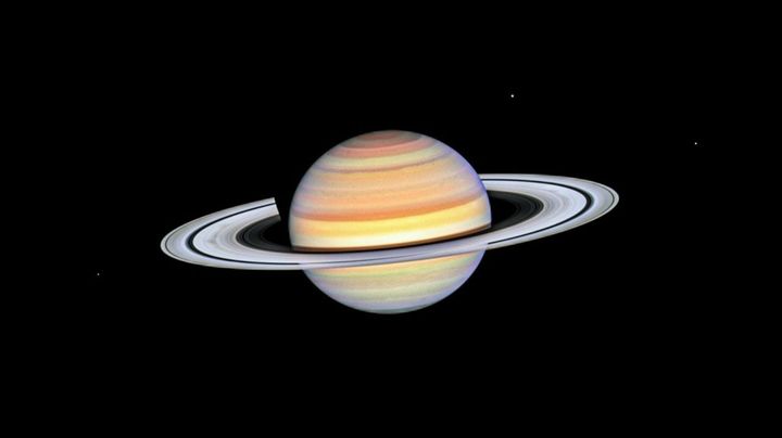 Saturn is HUGE.