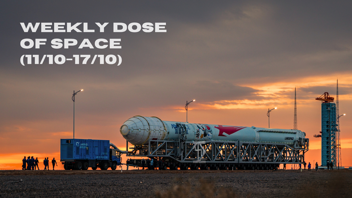 Weekly Dose of Space (11/10-17/10)