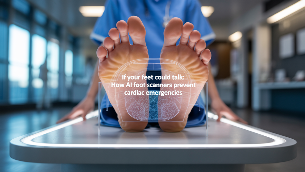 Wenn deine Füsse sprechen könnten: Wie KI-Scanner Herznotfälle verhindern