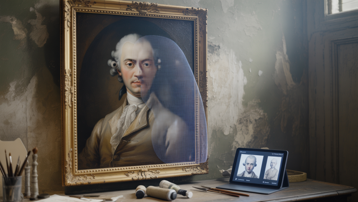 KI-Masken revolutionieren die Gemälderestaurierung