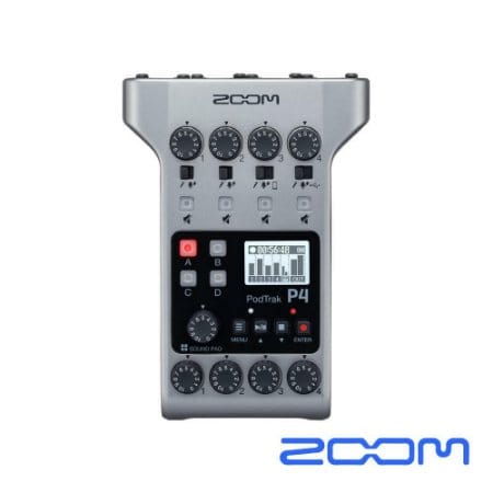 Zoom PodTrak P4 Podcast 錄音介面