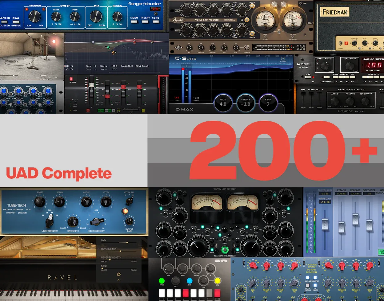 UAD Complete 200+ 款 plug-in