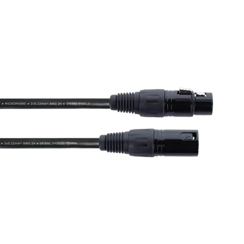 Cordial elements EM FM XLR 母頭轉 XLR 公頭平衡麥克風線