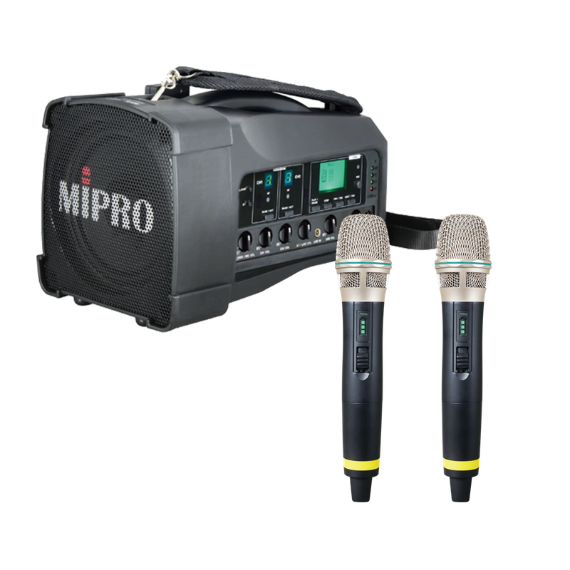MIPRO MA-100D 5.8GHz 雙頻道無線擴音機