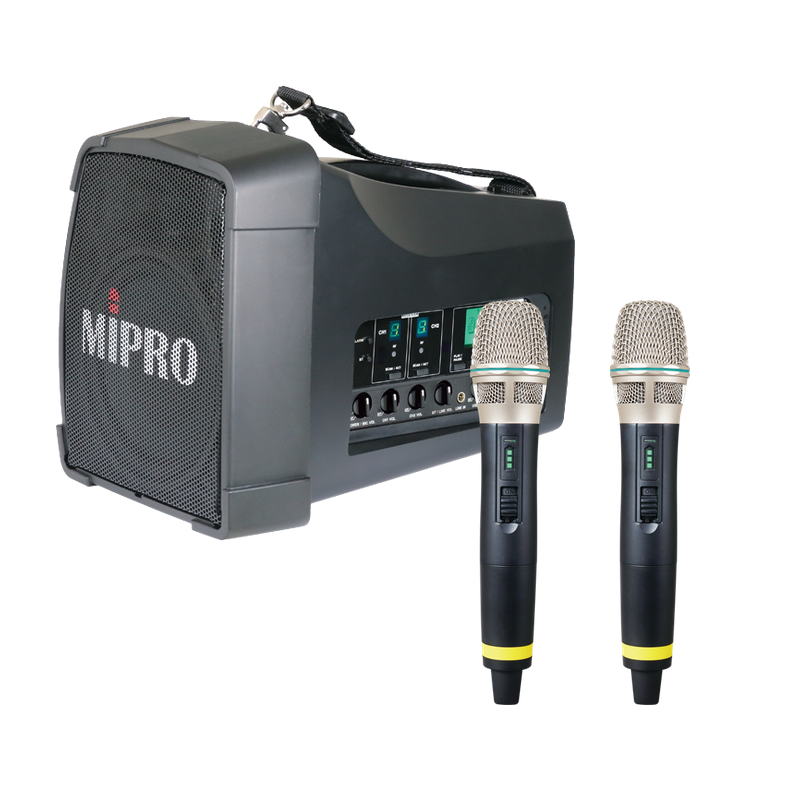 MIPRO MA-200D 5.8GHz 雙頻道無線喊話器