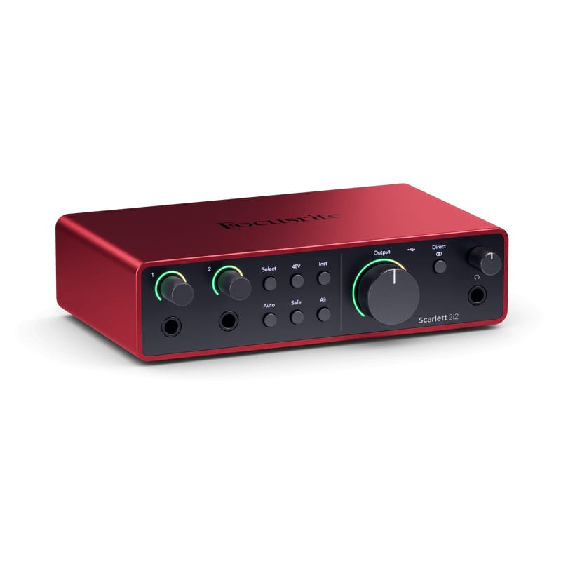 Focusrite Scarlett 2i2 4th Gen