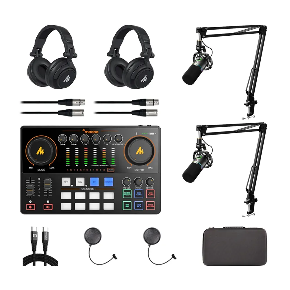 Maono E2 Gen 2 雙 XLR 聲卡套裝