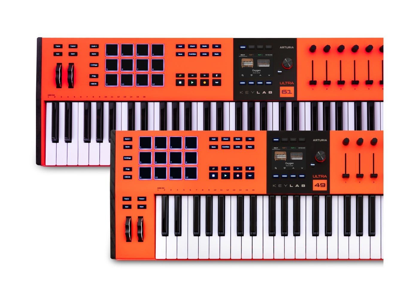 Arturia KeyLab MK3 Ultra 橘色特別版來了！跟黑白版差在哪？答案：只差外觀