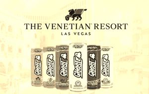 The Venetian Resort lleva a GHOST® Energy a sus habitaciones, restaurantes y nightlife