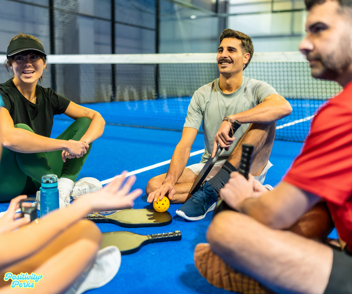 The Greatest Life Coach is a Pickleball Court.
