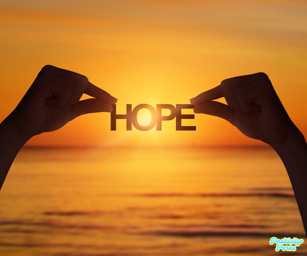 Hope doesn't always arrive like sunlight.