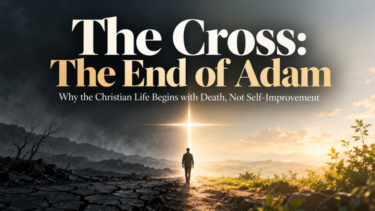 The Cross: The End of Adam