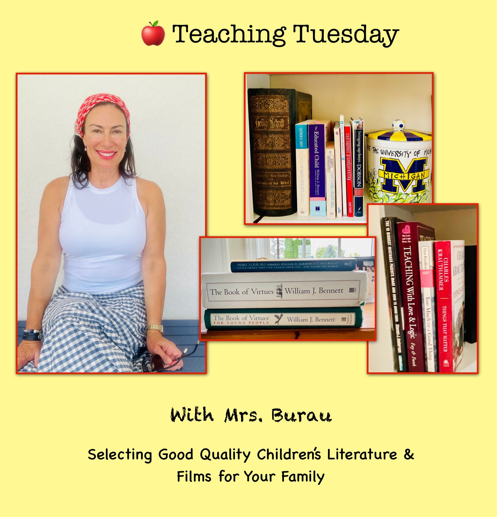 🍎 Selecting Good Literature and Films for Your Children