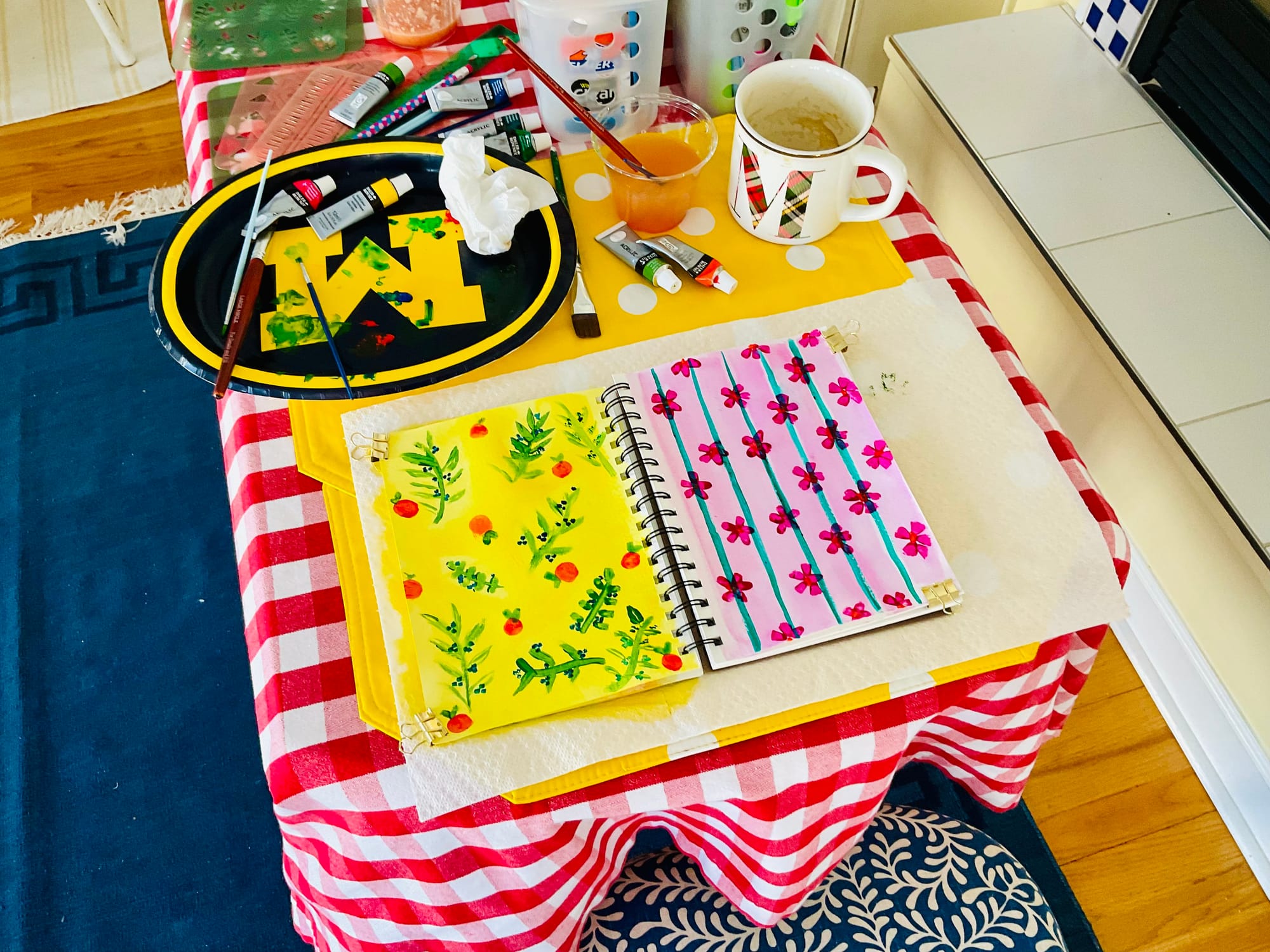 🍎 Teaching Your Kids to Handle Difficult Situations and Find Their Successes… “Come On, It’s Art!”….        🎨