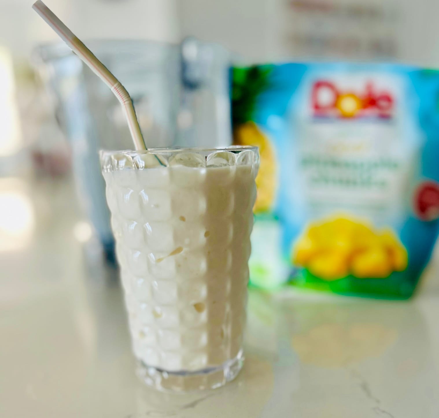 🍽️ Healthy Pineapple Protein Shake Snack 🍍