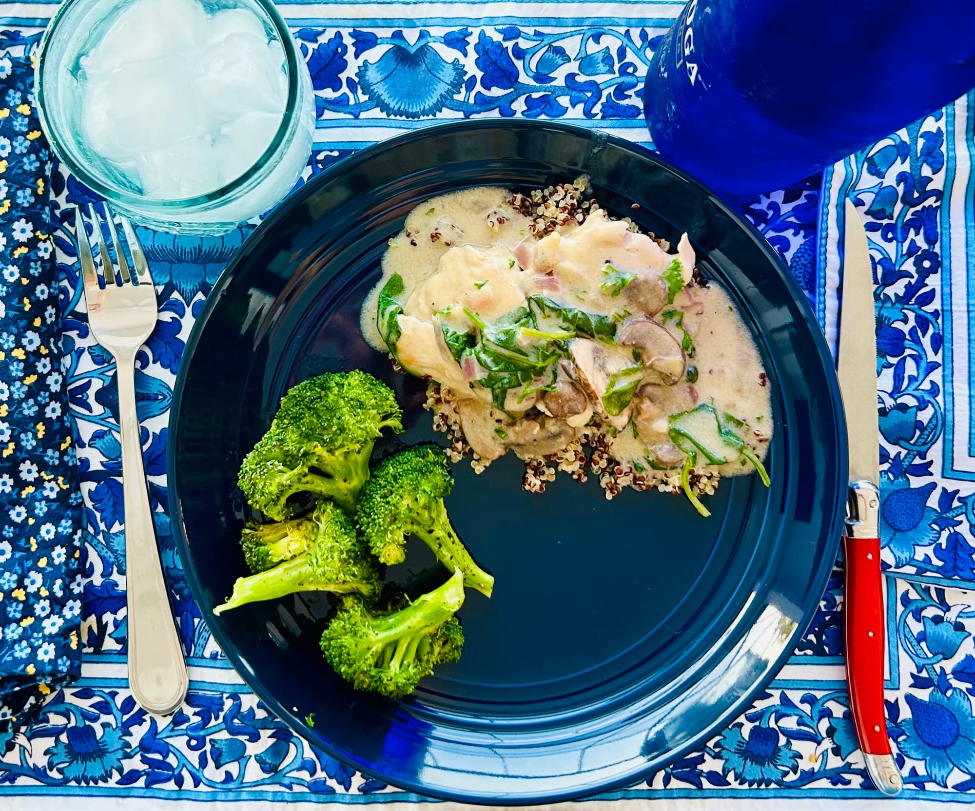 Chicken Florentine (with Quinoa)