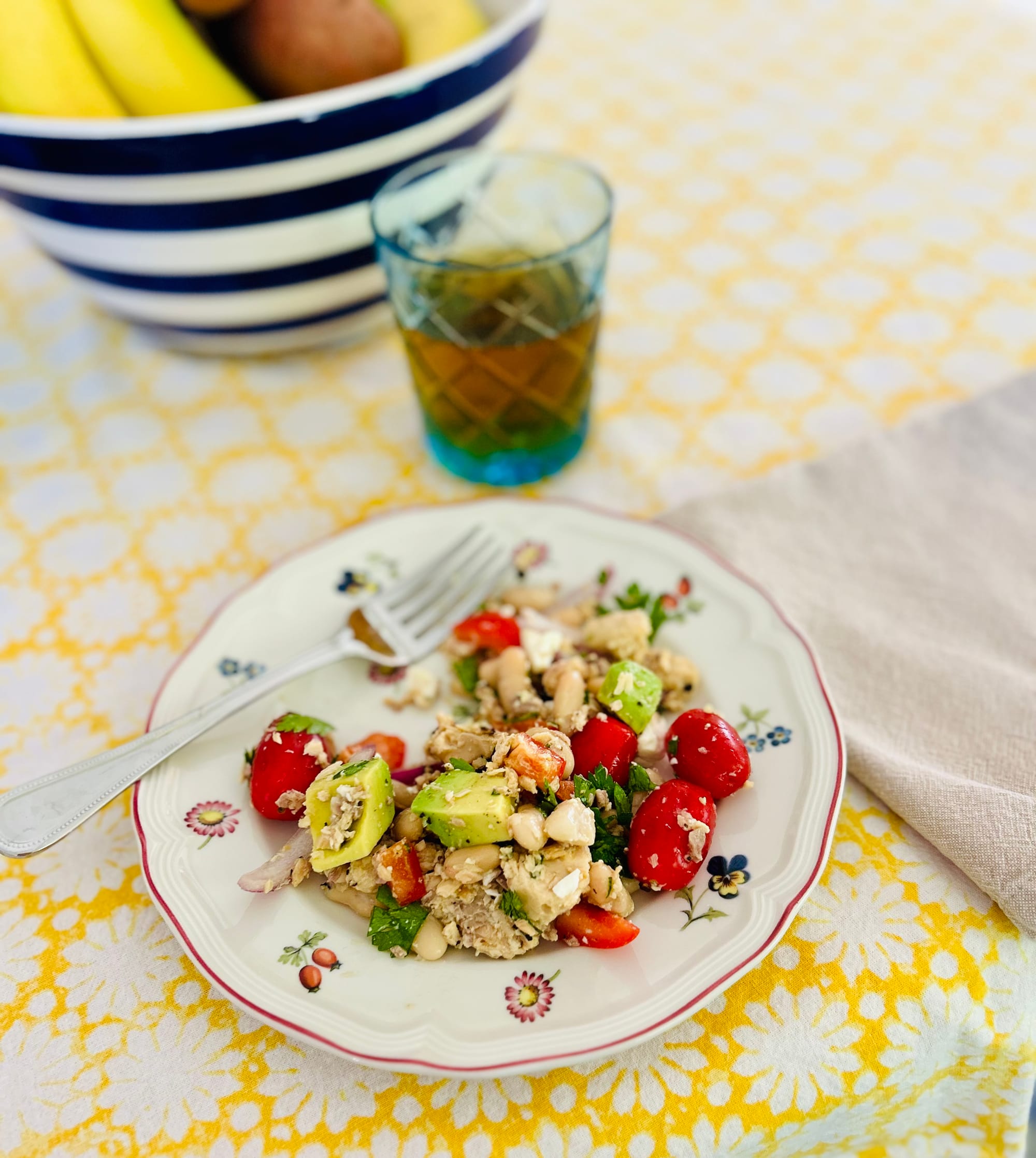 Salmon White Bean Salad