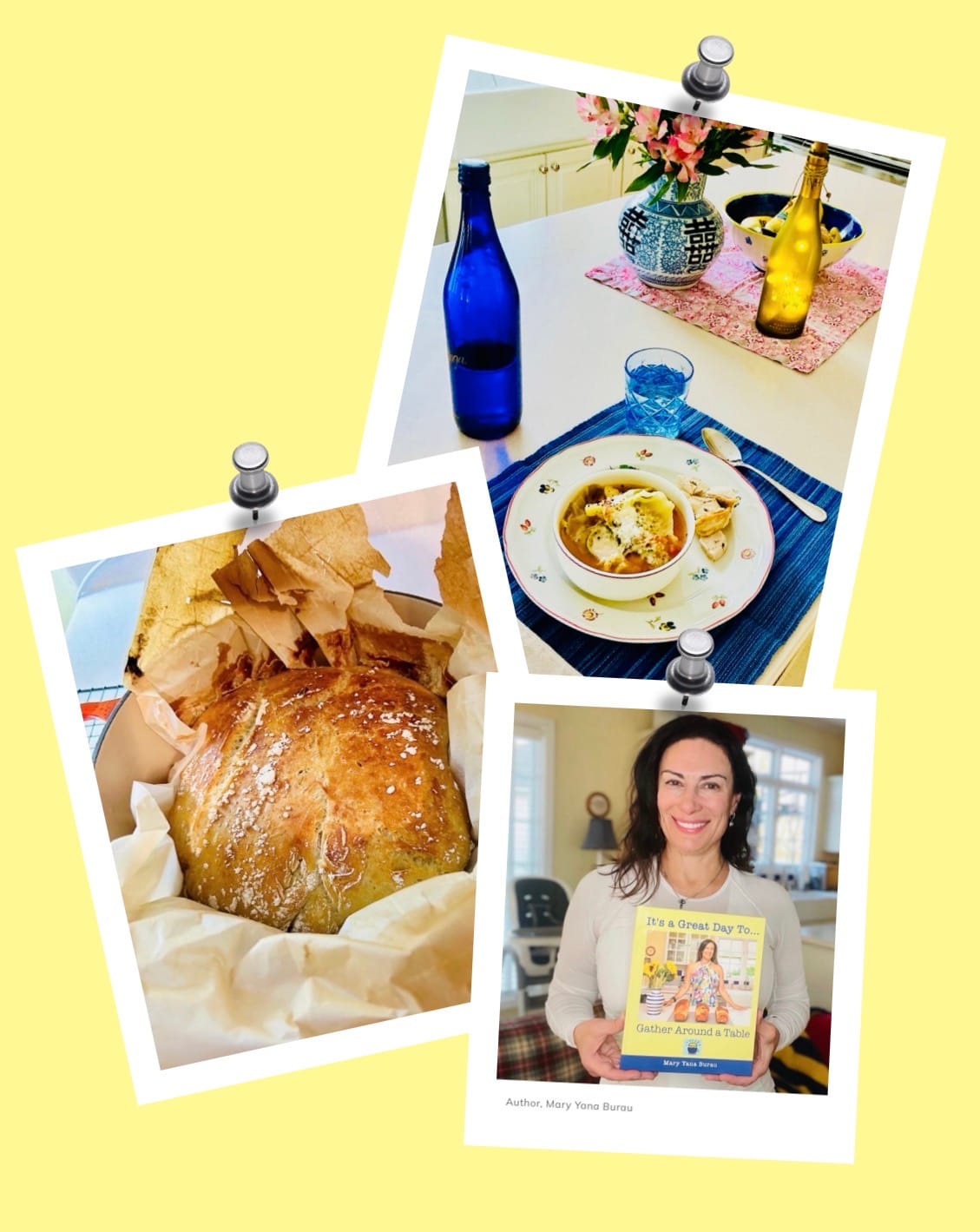 Rustic Homemade Bread & Cabbage Soup …YUM!
