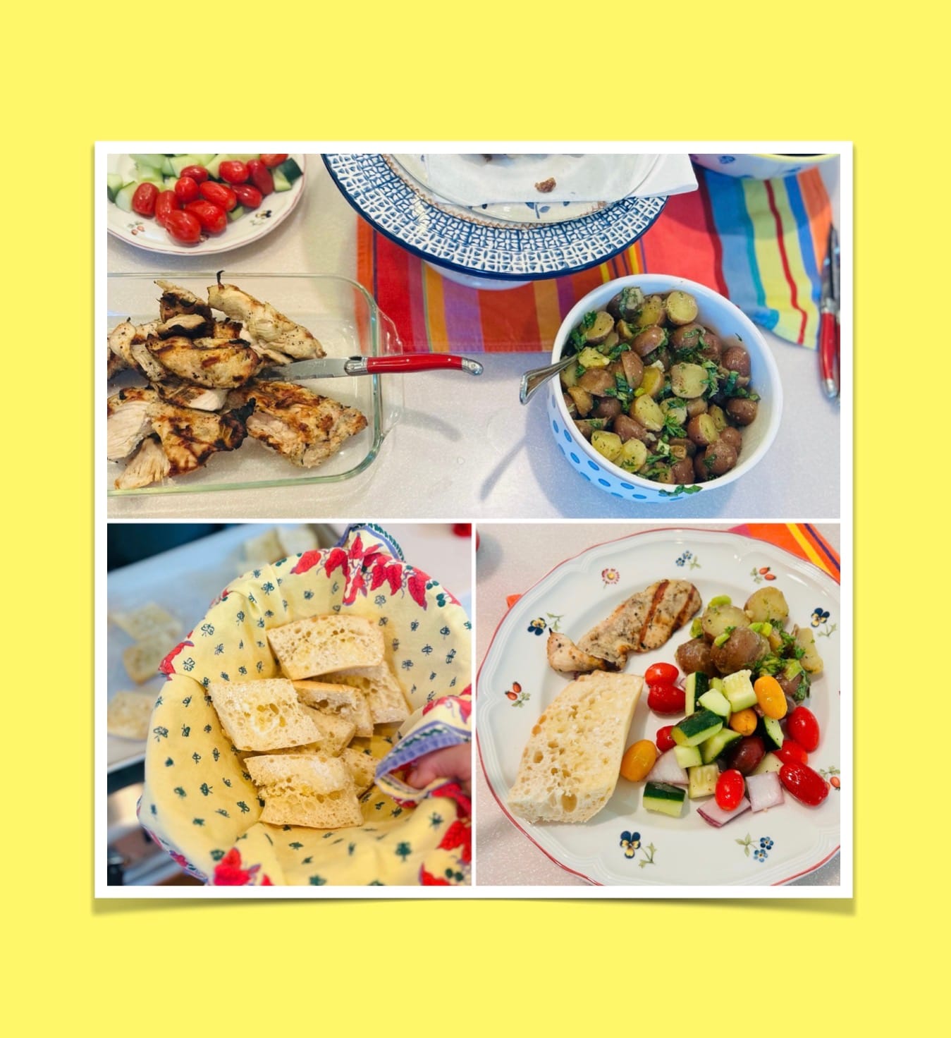 Summer Sunday Dinners…