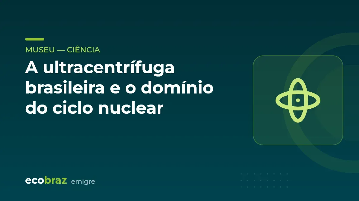 Capa ilustrada: A ultracentrífuga brasileira e o domínio do ciclo nuclear