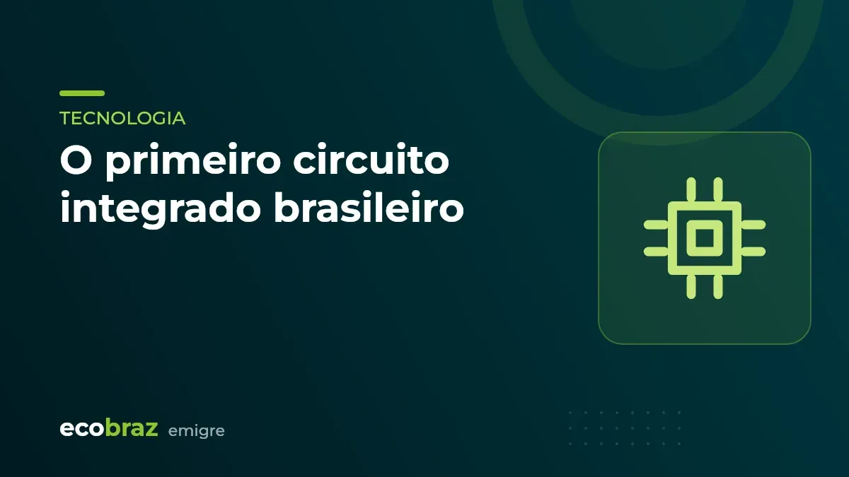 Capa ilustrada: O primeiro circuito integrado brasileiro