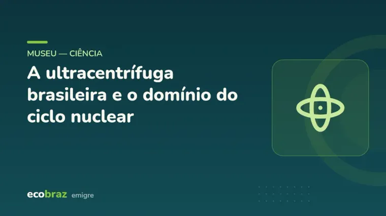 Capa ilustrada: A ultracentrífuga brasileira e o domínio do ciclo nuclear