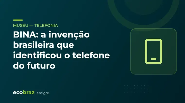 Capa ilustrada: BINA: a invenção brasileira que identificou o telefone do futuro