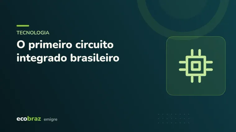 Capa ilustrada: O primeiro circuito integrado brasileiro