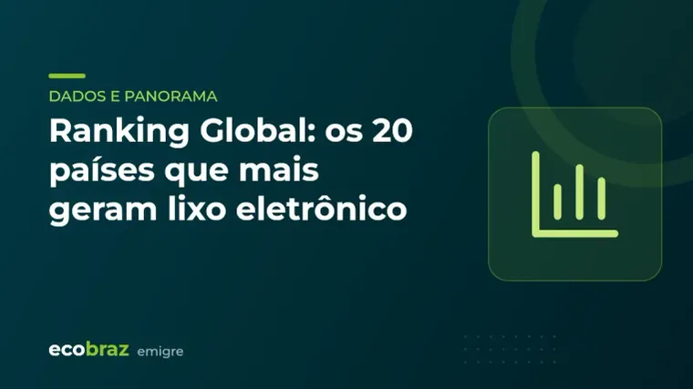 Capa ilustrada: Ranking Global: os 20 países que mais geram lixo eletrônico