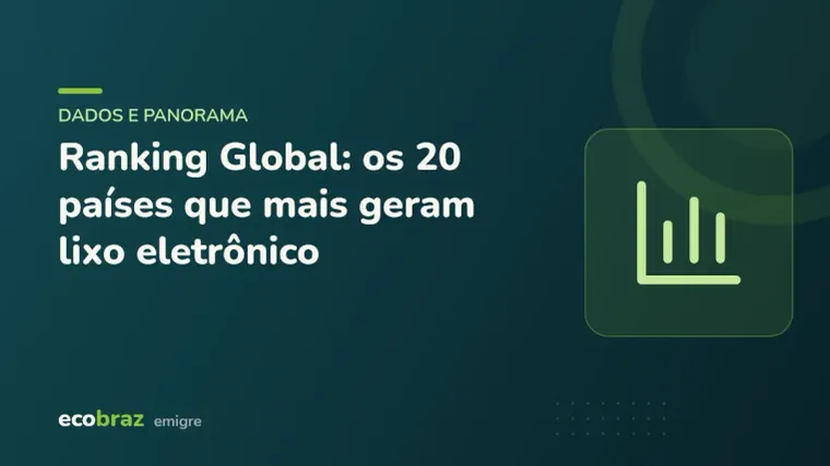 Capa ilustrada: Ranking Global: os 20 países que mais geram lixo eletrônico