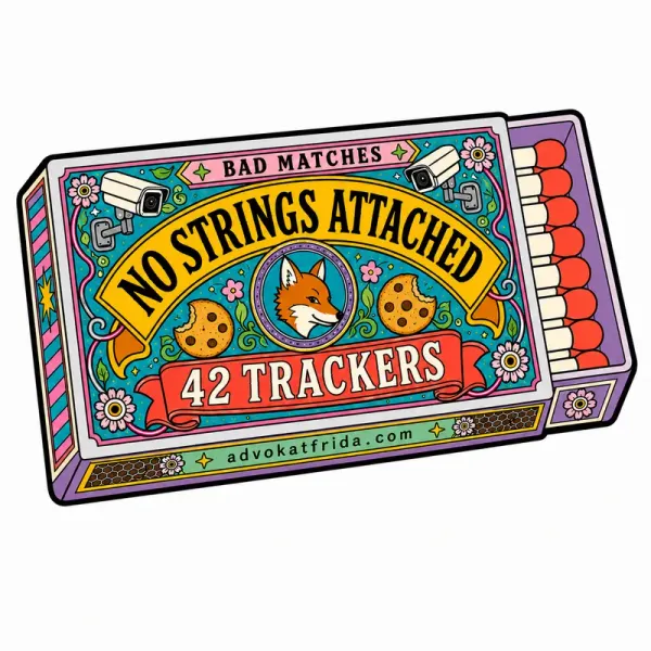 No Strings Attached / 42 Trackers — Bad Matches sticker preview
