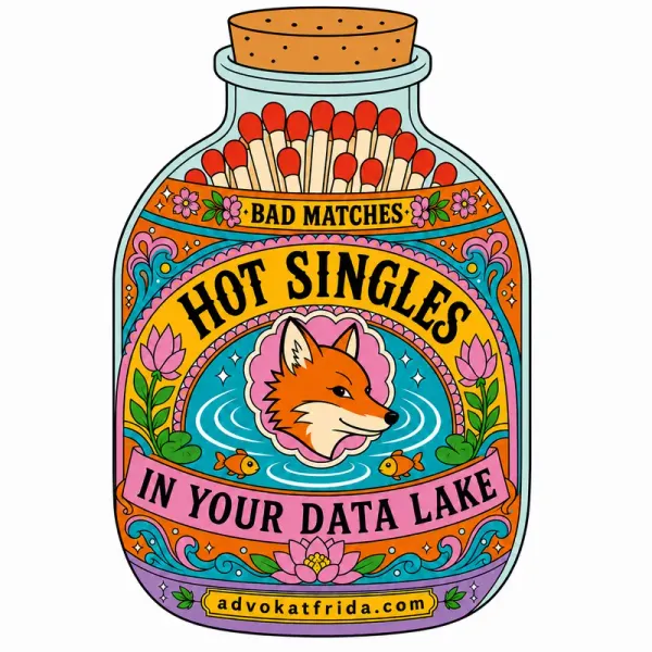 Hot Singles / In Your Data Lake — Bad Matches sticker preview