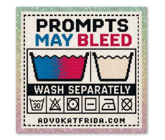 Prompts May Bleed / Wash Separately — Glossy Pixie Dust supplier preview