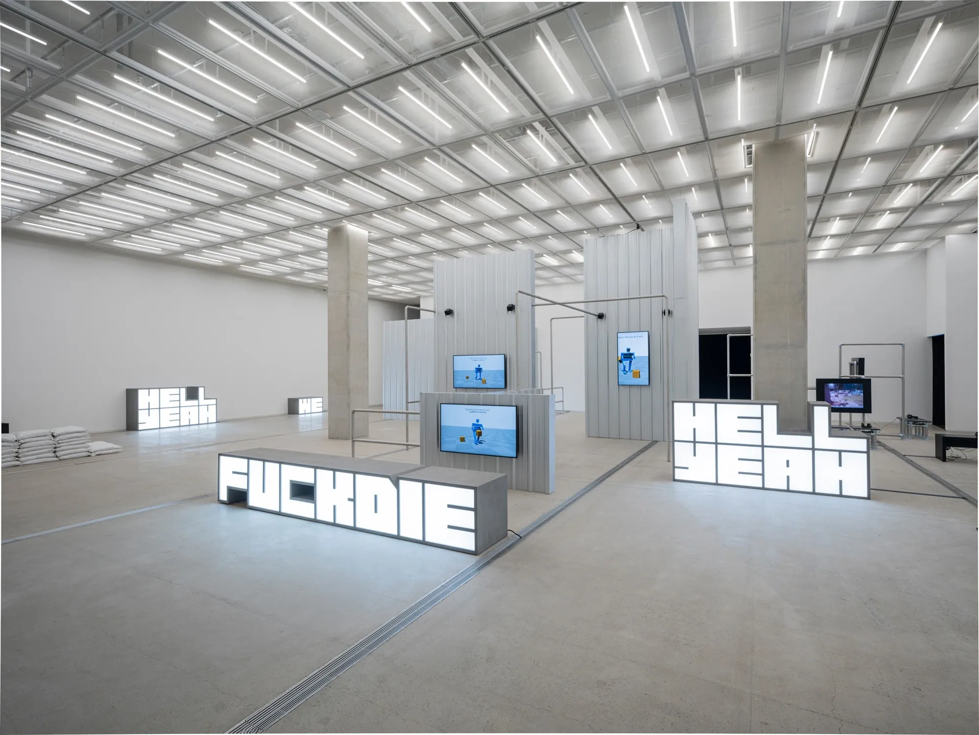 Sea of Data exhibition view at MMCA, Seoul