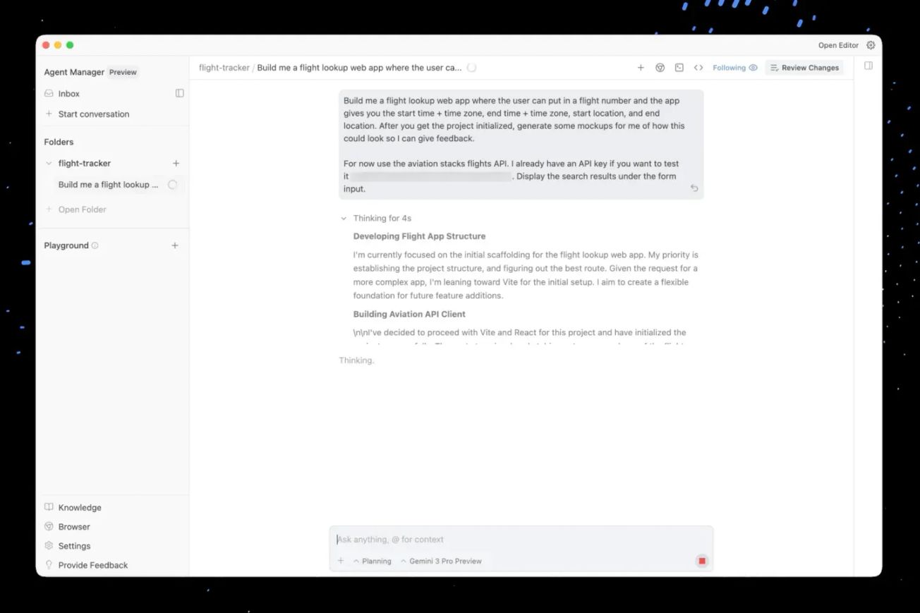 Google Antigravity Brings Agent-Driven Coding to Gemini 3