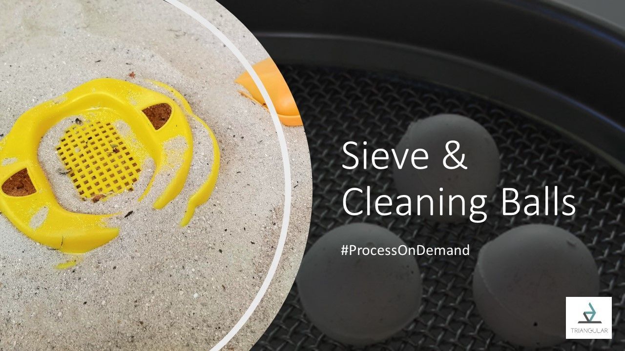 Sieve & Cleaning Balls