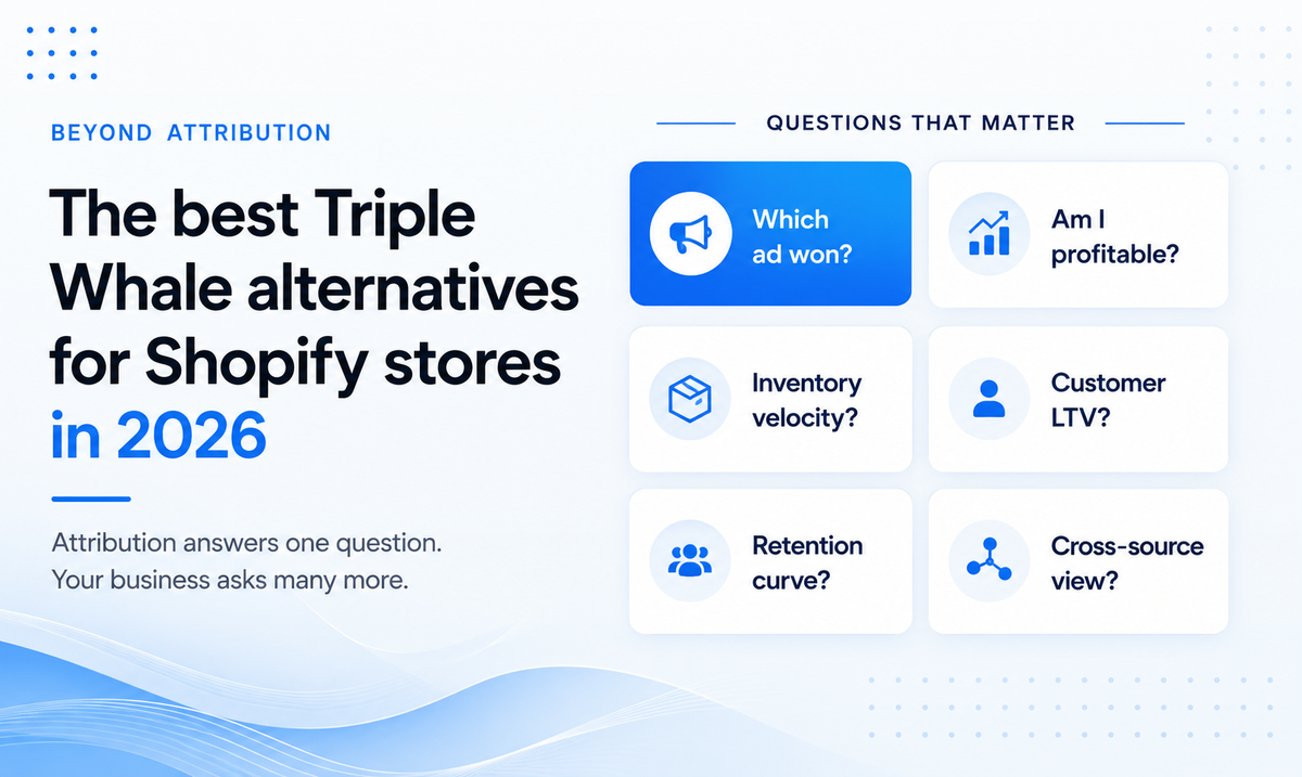 Best Triple Whale Alternatives for Shopify Stores (2026)